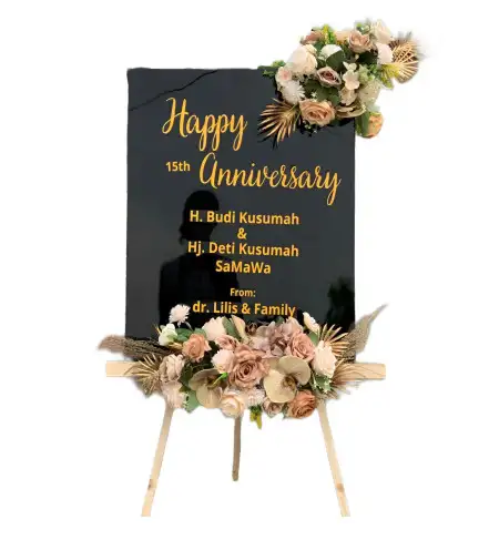 Papan Bunga Akrilik Jangkar