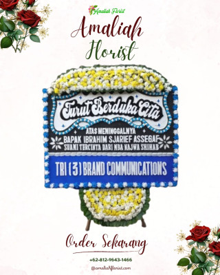 Papan Bunga Duka di Jangkar