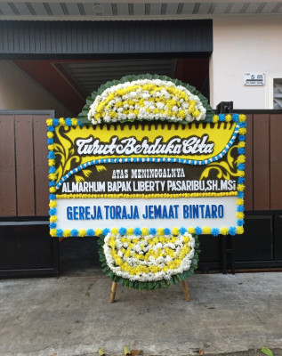 Papan Bunga Duka di Jangkar