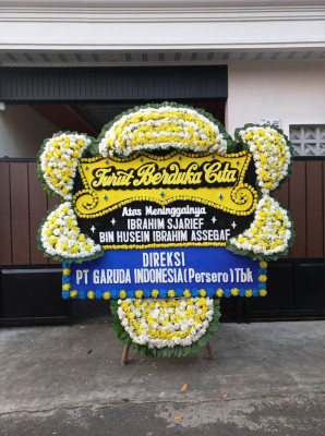 Papan Bunga Duka di Jangkar